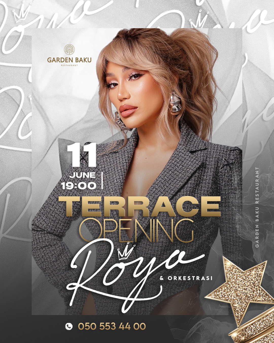 Roya ile Mohtesem &ldquo;Terrace Opening&rdquo;- Garden Baku